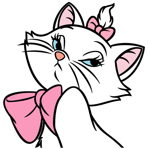 VK Sticker Kitty Marie #24