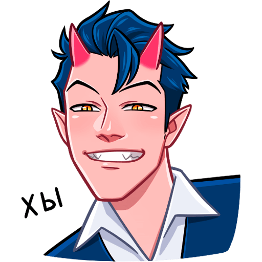 VK Sticker Devil #4