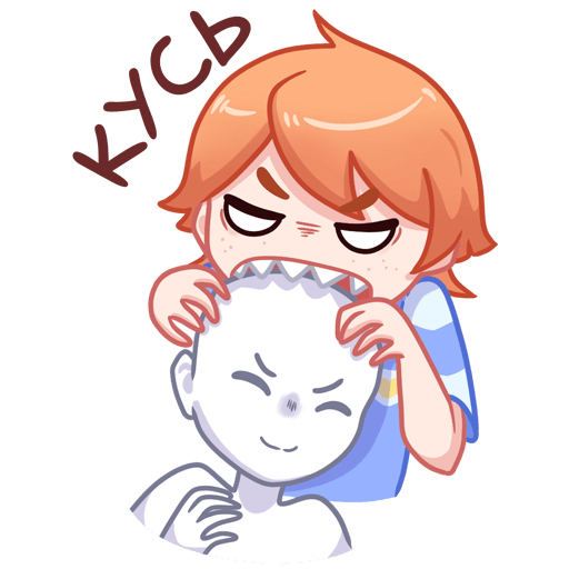 VK Sticker Felix the Redhead #7