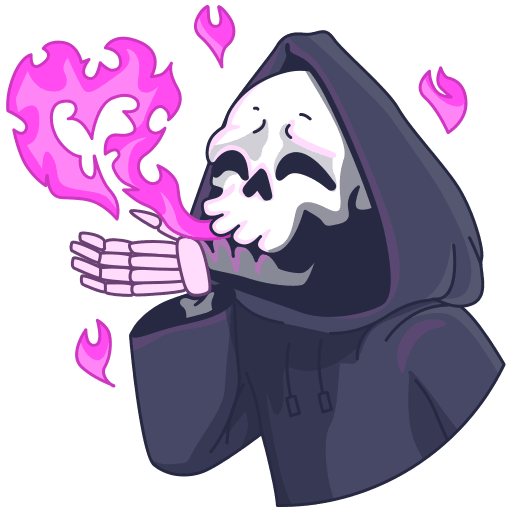 VK Sticker Grim Reaper #9