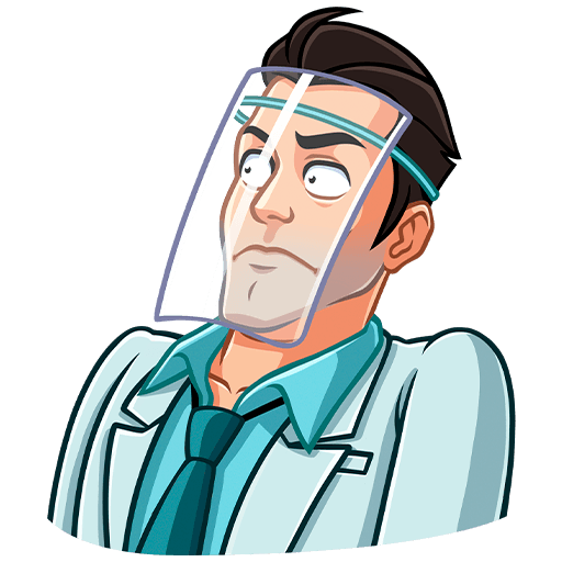 VK Sticker Head Doctor #48