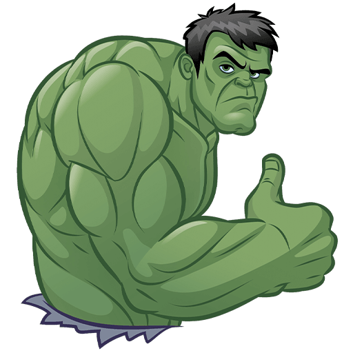 VK Sticker Hulk #17