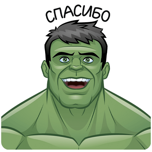 VK Sticker Hulk #30