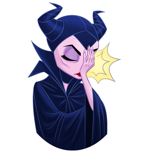 VK Sticker Maleficent #17