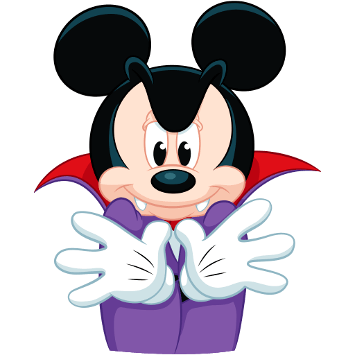 VK Sticker Mickey the Vampire #7