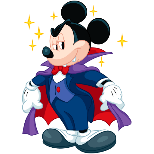 VK Sticker Mickey the Vampire #40