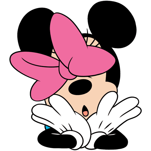 VK Sticker Minnie Mouse #3