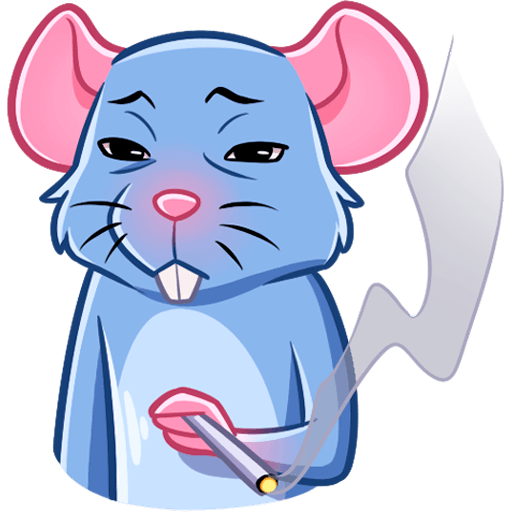 VK Sticker Mister Rat #3