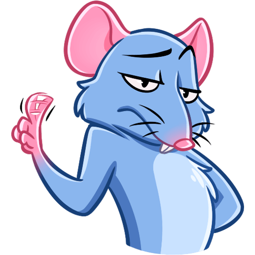VK Sticker Mister Rat #28
