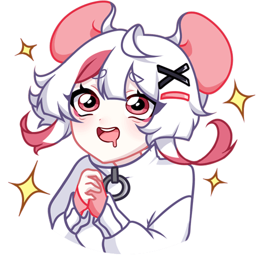 VK Sticker Mousey in a sweater #2