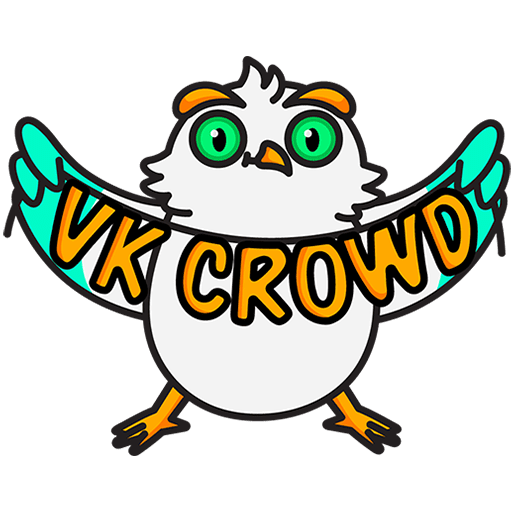 VK Sticker Owl Mark #1