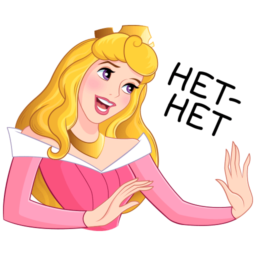 VK Sticker Princess Aurora #29