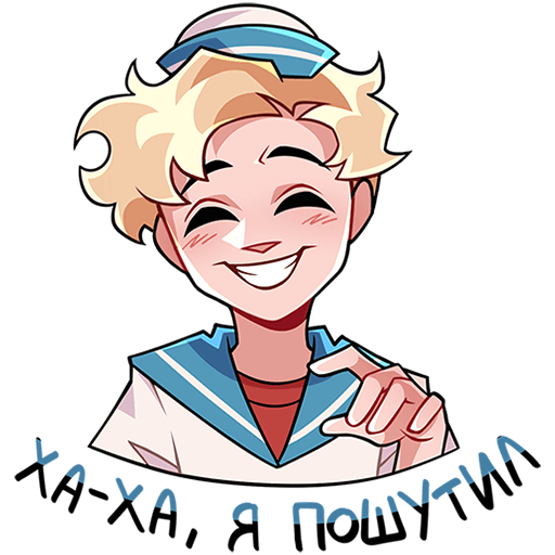 VK Sticker Sailor Vladik #42