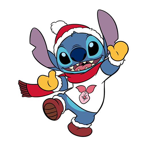 VK Sticker Holidays with Stitch #8
