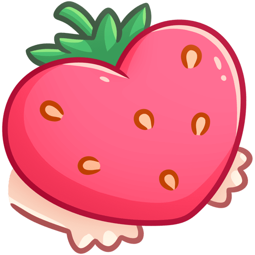 VK Sticker Strawberry Darling #4