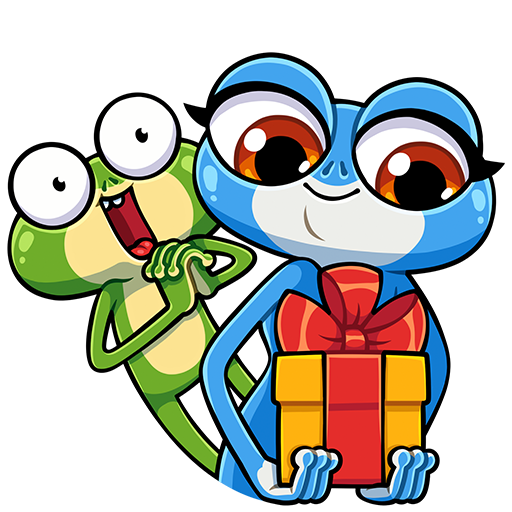 VK Sticker Froggy and Croaky #20