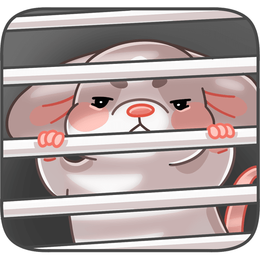 VK Sticker Warm Mice Hugs #16