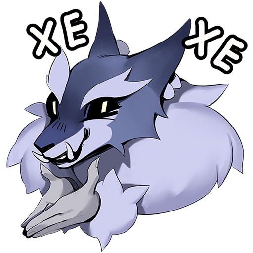 VK Sticker Wolf #33