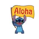 Animated Stitch VK sticker #18