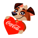 Стикер Футбол с Coca-Cola 2
