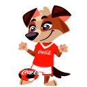 Стикер Футбол с Coca-Cola 22