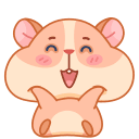 Cookie the Hamster VK sticker #21
