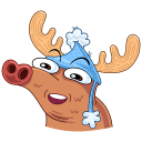 Deer VK sticker #10
