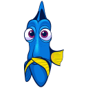 Стикер Рыбка Дори 31
