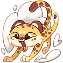 Lex the Cheetah VK sticker #5
