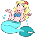 Mermaid Marina VK sticker #9