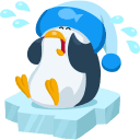 George the Penguin VK sticker #10