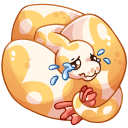 Puffy Python VK sticker #11