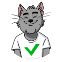 Stepan the Cat VK sticker #52