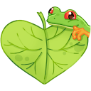 Tree frog VK sticker #21