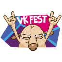 Стикер VK Fest 2018 1